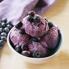 Blueberry Ice Cream